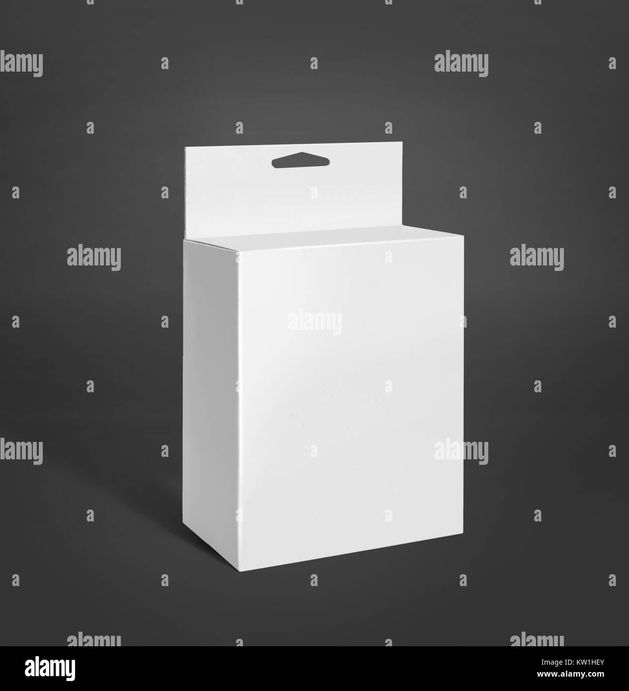 White Product Package Box Stock Photo Alamy