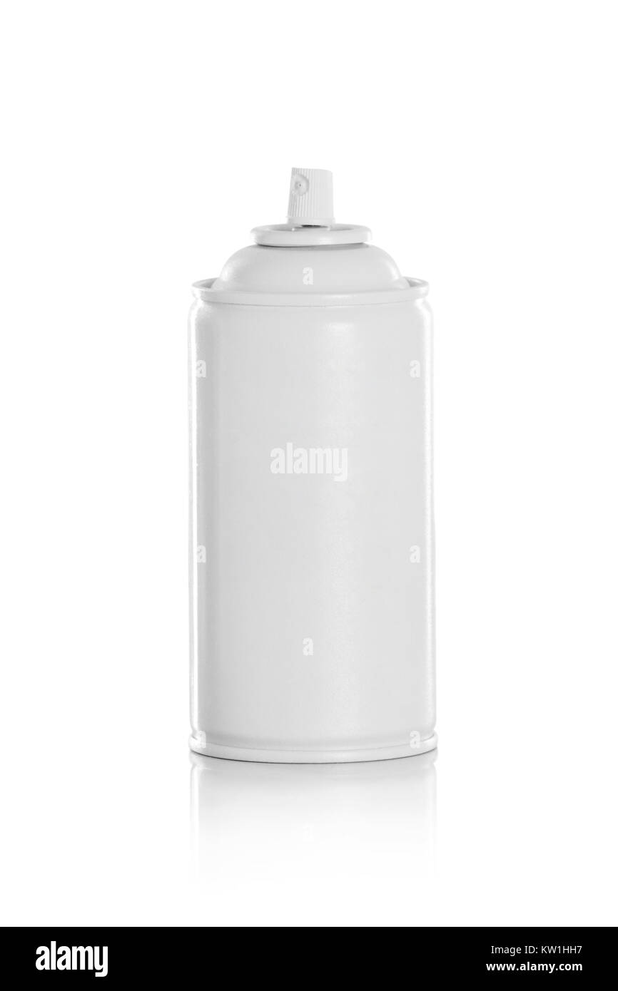 white spray can Stock Photo Alamy