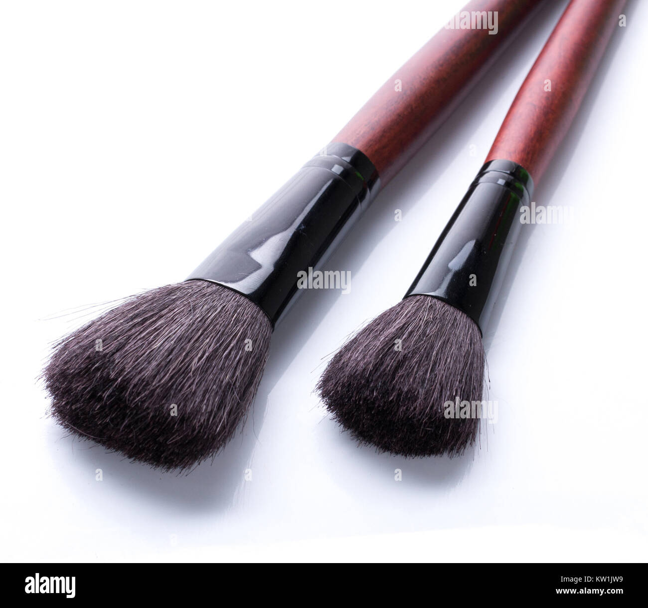 Blush on brush Stock Photo Alamy