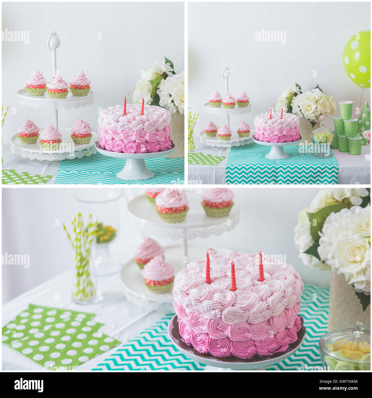 Happy Birthday Sweet Treat Corner Stock Photo 170298680 Alamy