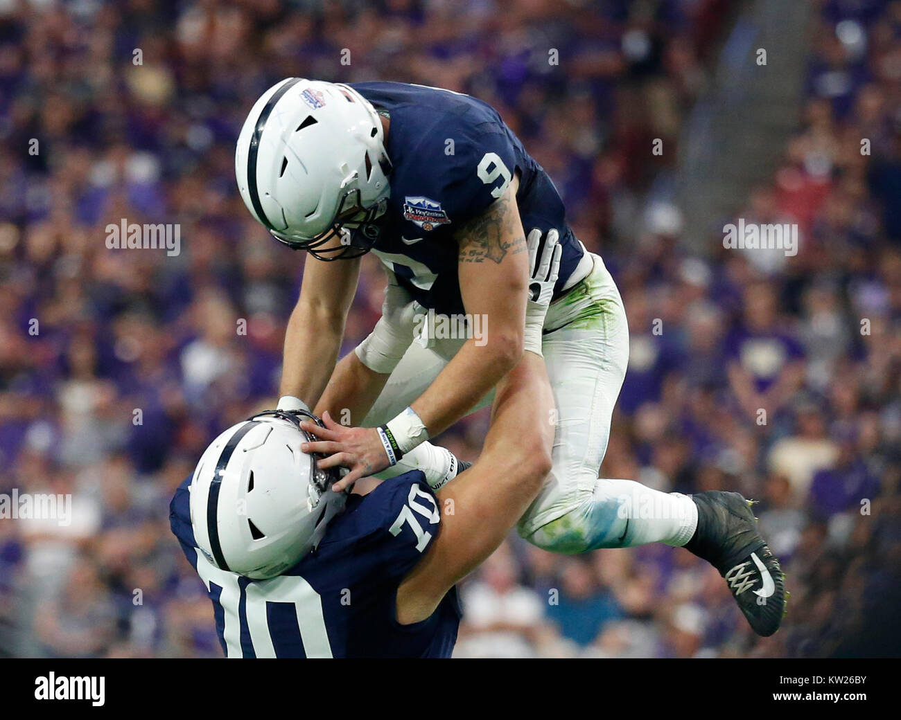 Youth Penn State #9 Trace McSorley White College Jersey - Trace McSorley  Jersey - Penn State Jersey 