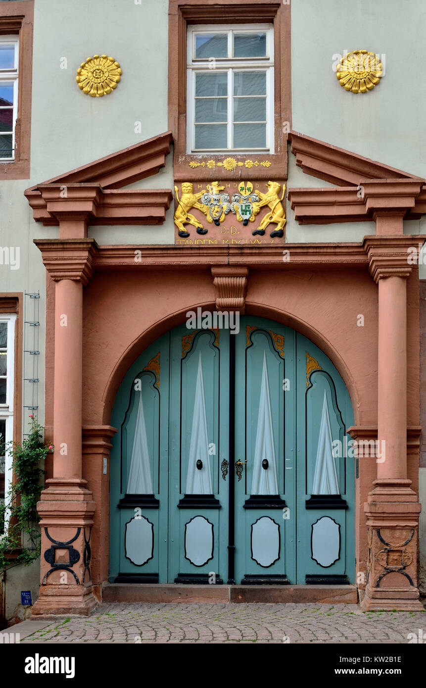 Marburg Main Entrance Of The House Of The Romanticism Museum For