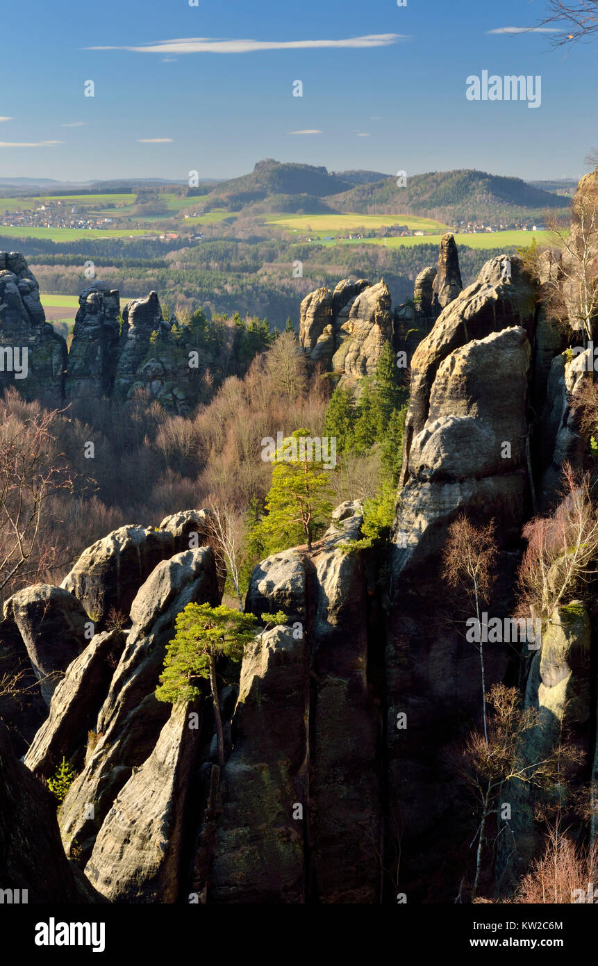 Sandstone towers germany landscape hi-res stock photography and images -  Alamy