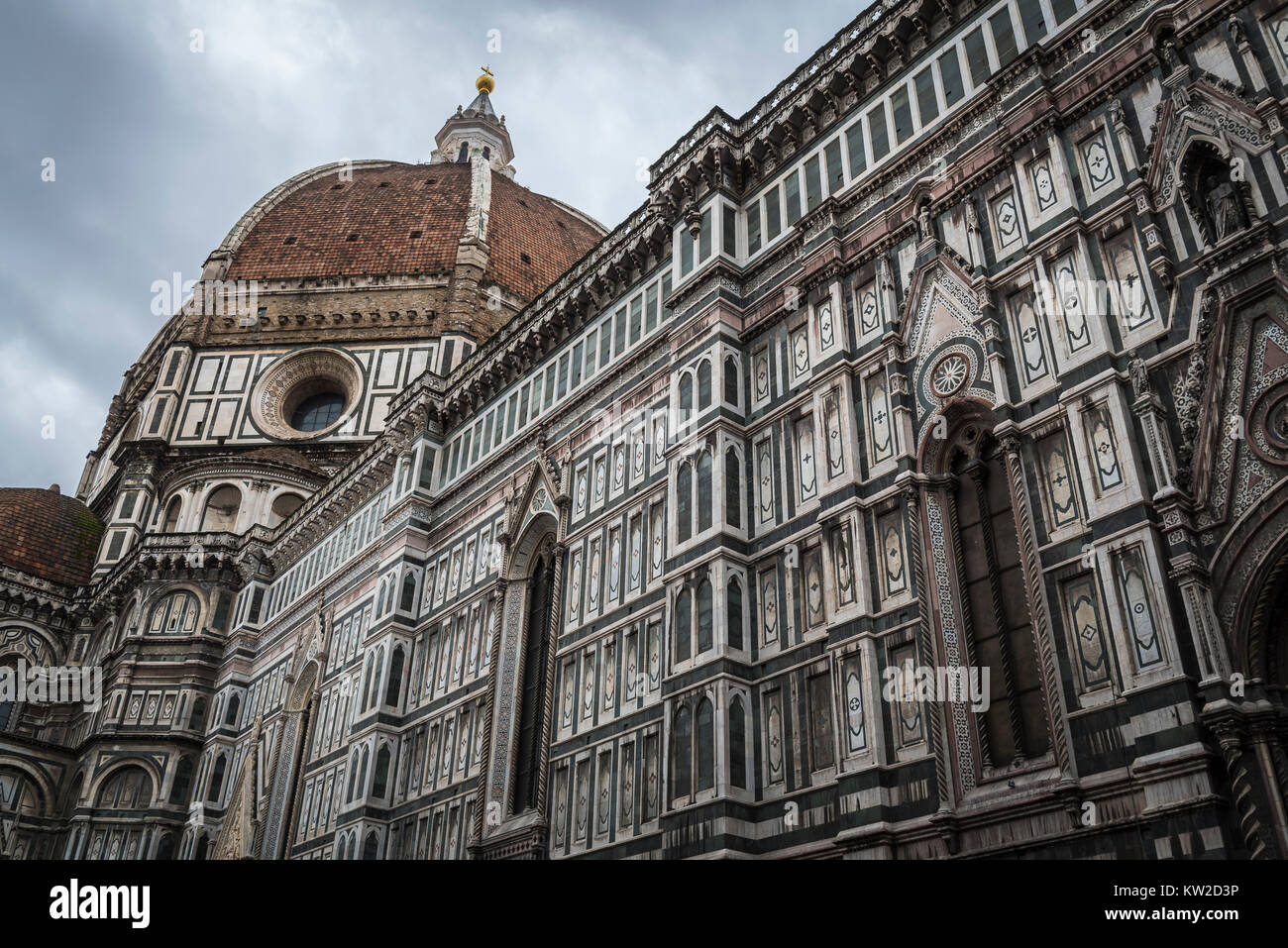 Florence duomo skyline brunelleschi dome hi-res stock photography and ...