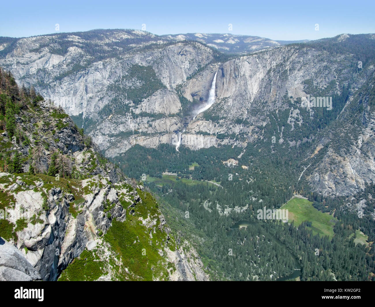 Yosemite valley aerial hi-res stock photography and images - Alamy