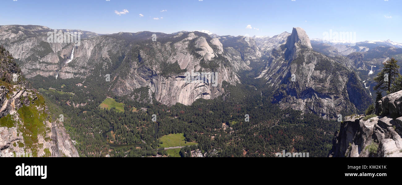 Yosemite national park aerial hi-res stock photography and images - Alamy