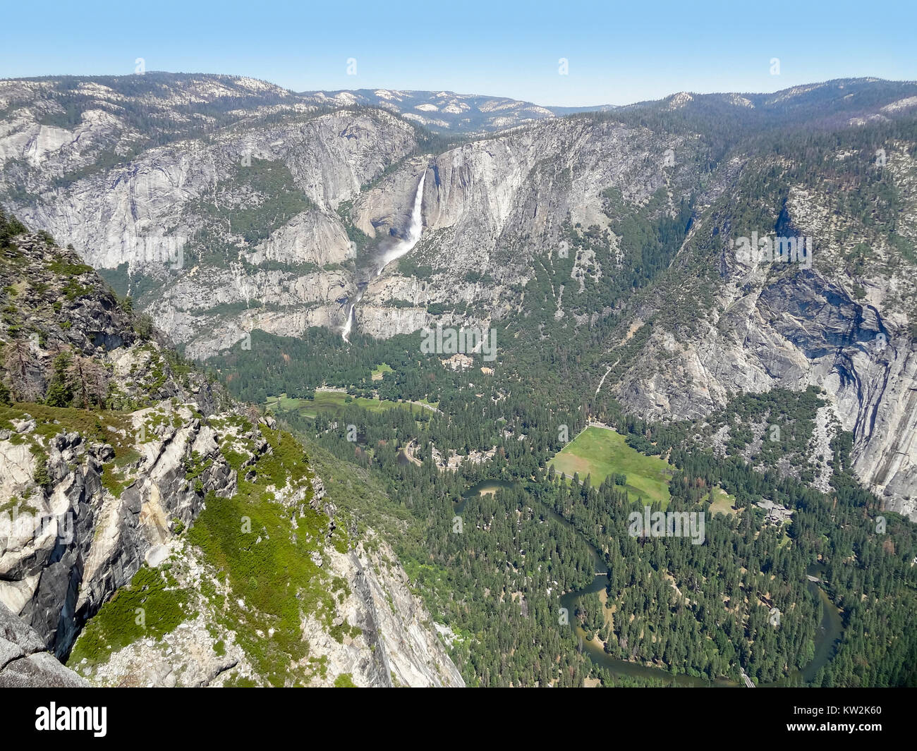 Yosemite national park aerial hi-res stock photography and images - Alamy