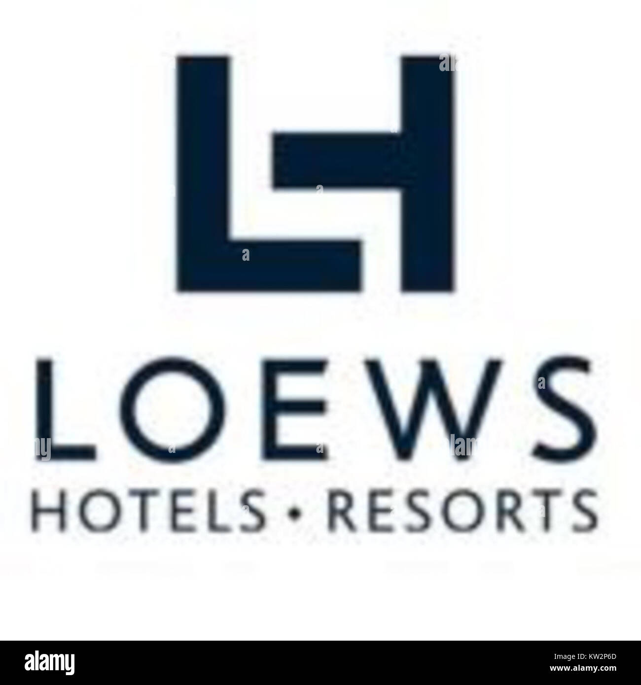 Loews Hotel logo Stock Photo Alamy