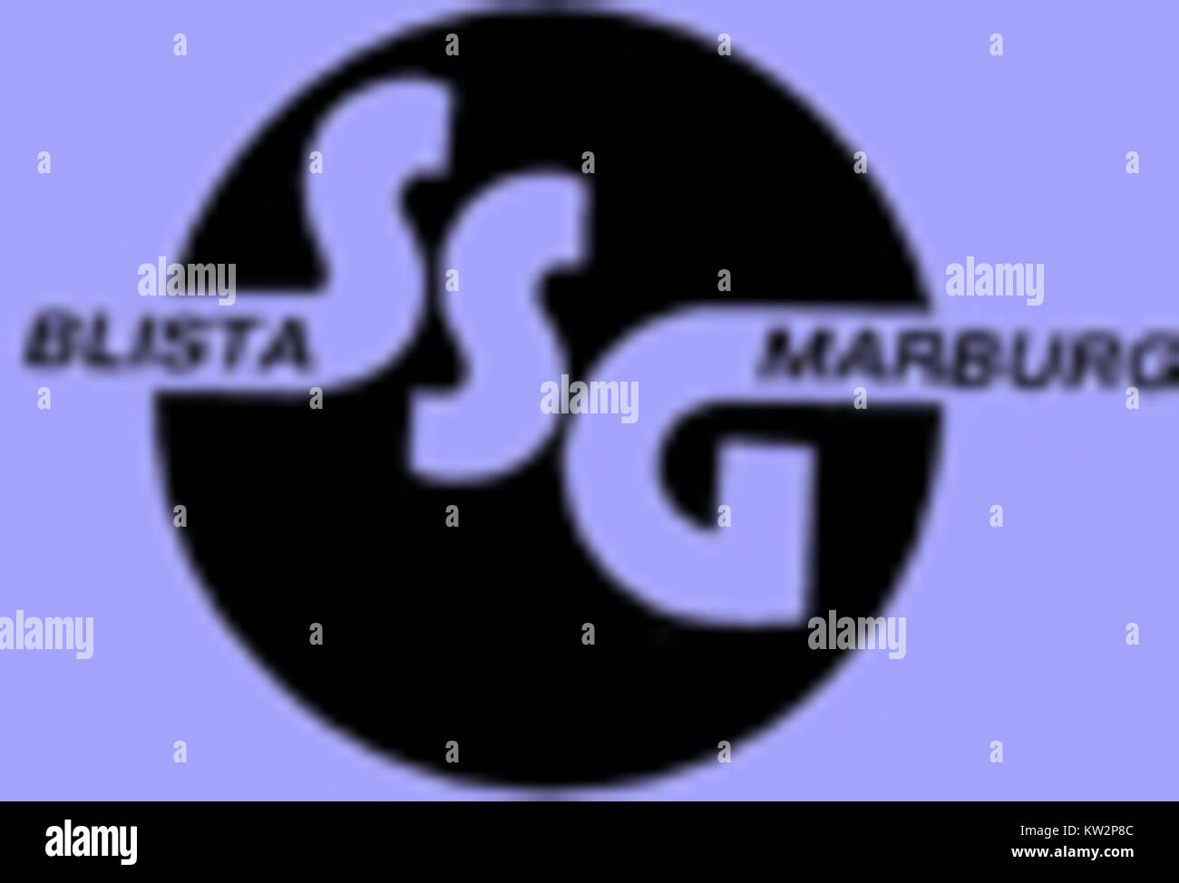 Logo Ssg Blista Marburg Stock Photo Alamy