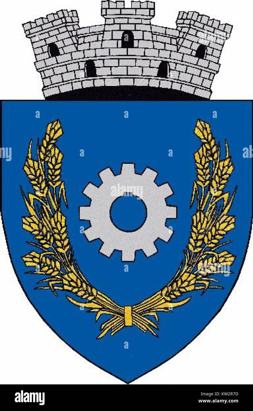 Stema oras Scornicesti Stock Photo Alamy