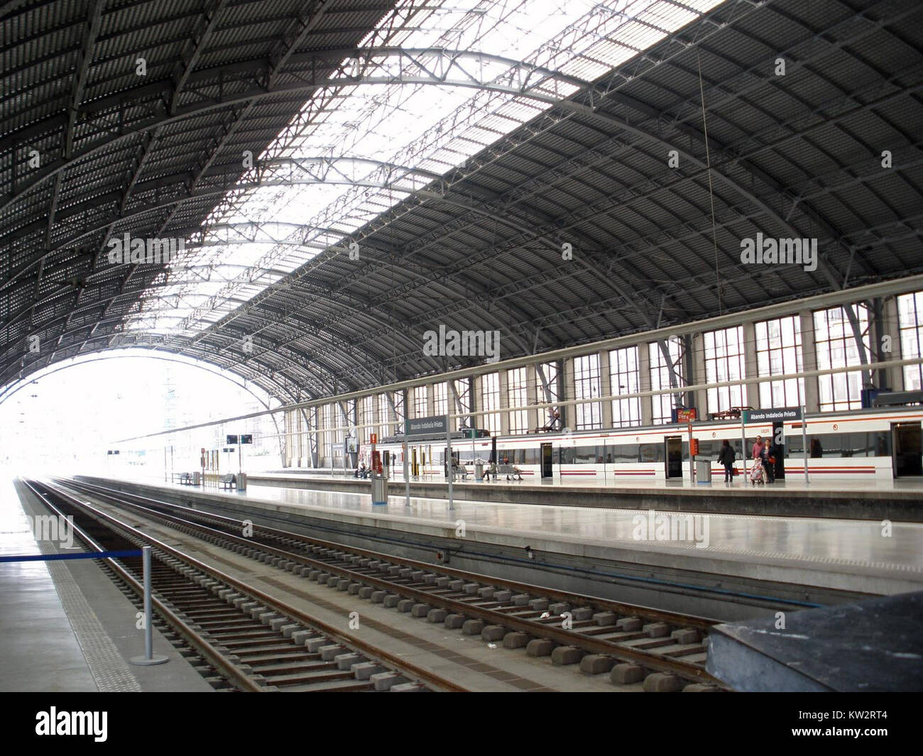 Bilbao Estacion de Abando 02 Stock Photo Alamy