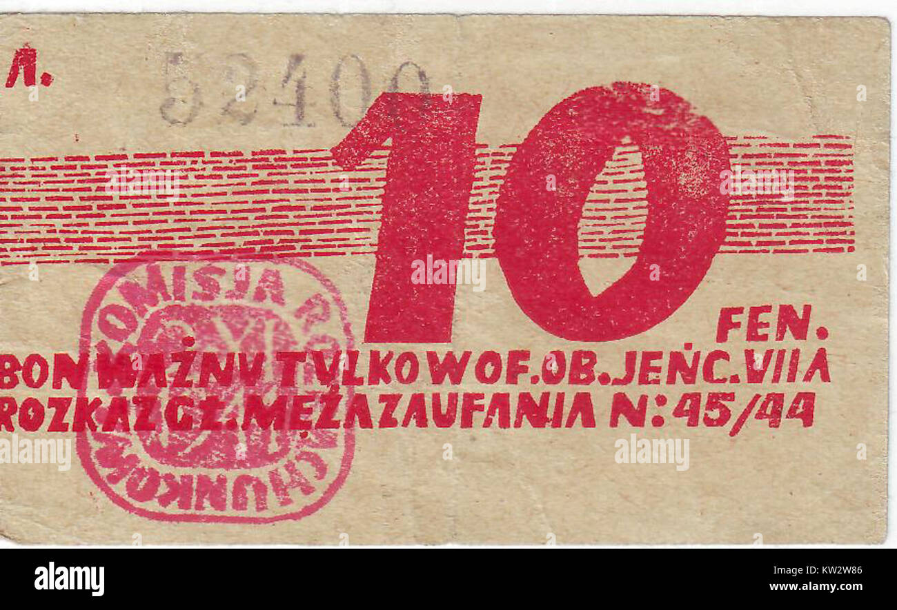 Oflag VII token money Stock Photo Alamy