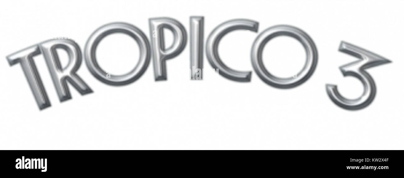 Tropico 3 logo Stock Photo