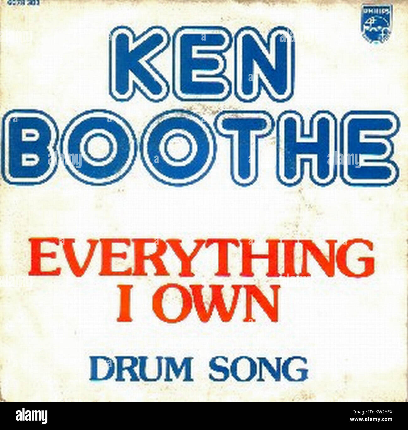 Ken Boothe Everything I Own Stock Photo Alamy