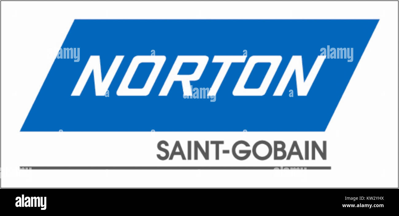 Norton Abrasives SGA Endorsed Corporate Logo Stock Photo Alamy