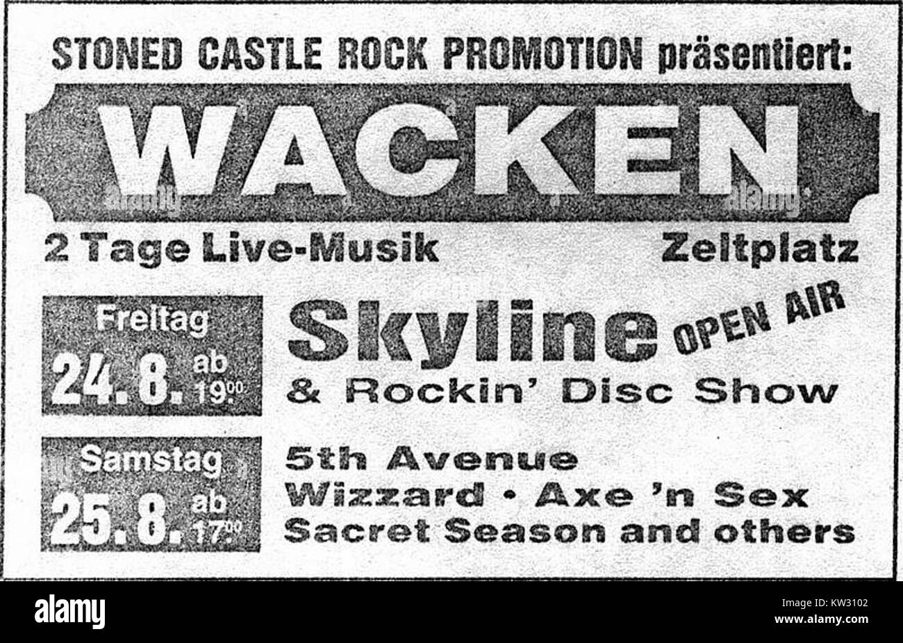 arbeiten auf wacken