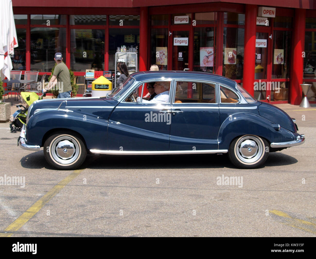 The 1963 BMW 502 3200 Super is a luxury car known for its sleek design ...