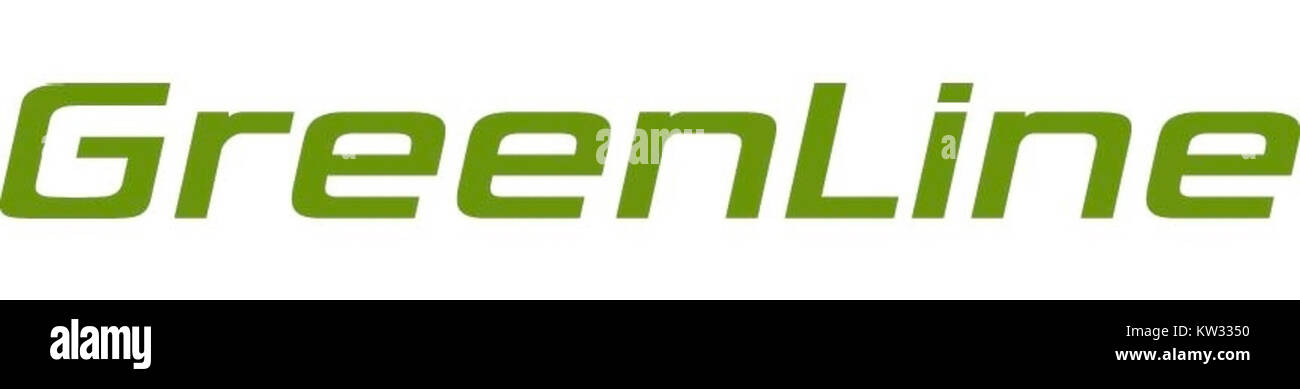 Skoda Green Line Logo Stock Photo