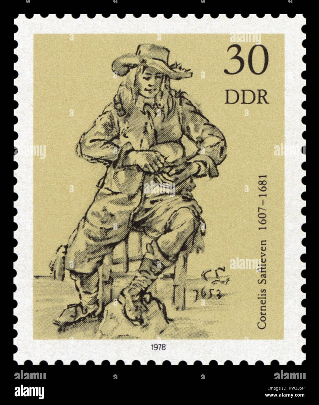Stamps of Germany (DDR) 1978, MiNr 2350 Stock Photo