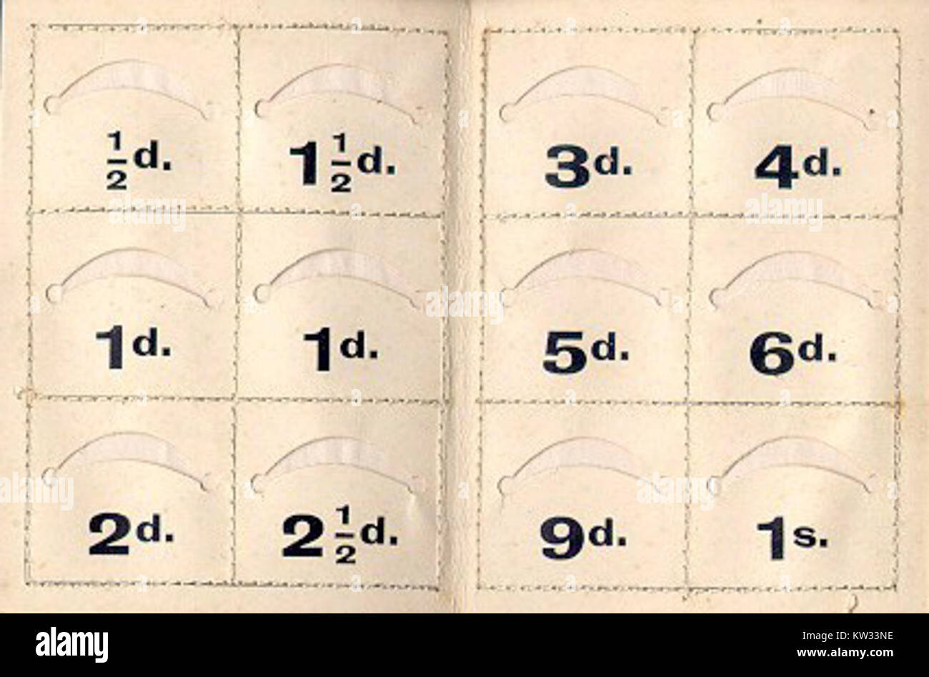 Wonderland Postage Stamp Case inside Stock Photo Alamy