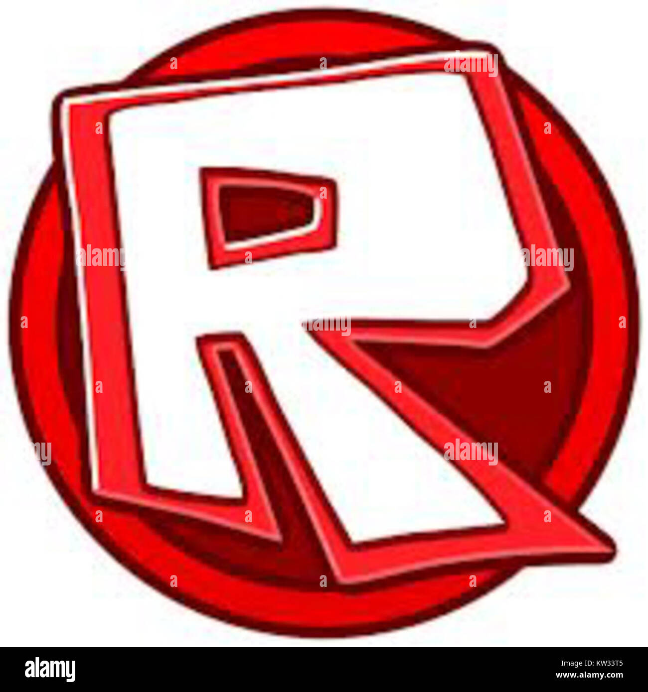 Roblox Logo Icon on White Background Stock Photo - Alamy