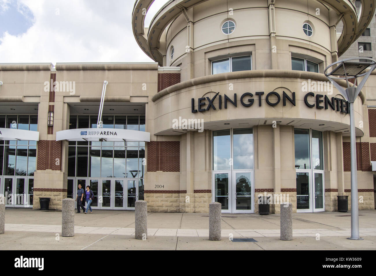 Lexington, Kentucky, USA - May 27, 2015: Exterior of the Lexington Convention Center in Downtown Lexington Kentucky Stock Photo