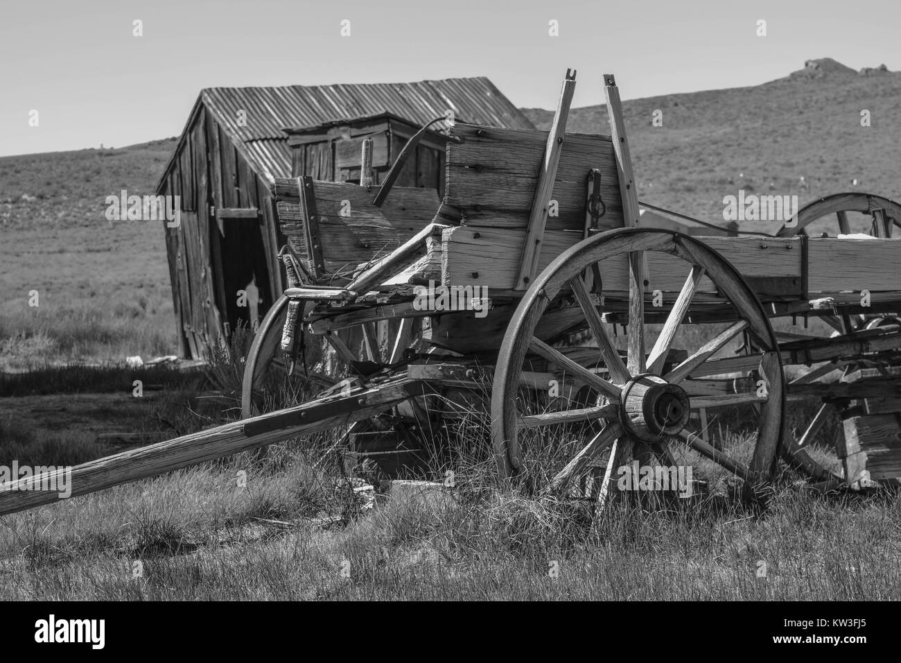 Old Western Towns Black And White