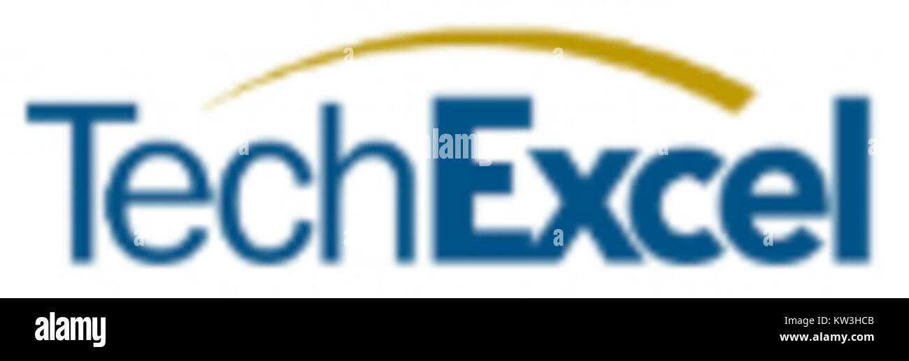 TechExcel Inc Logo Stock Photo