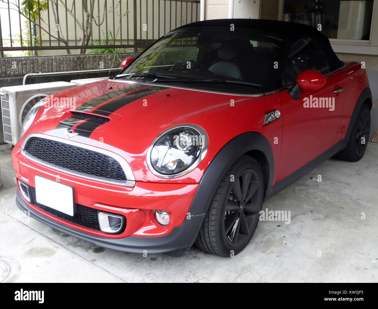 BMW MINI ROADSTER COOPER S (R59) front Stock Photo