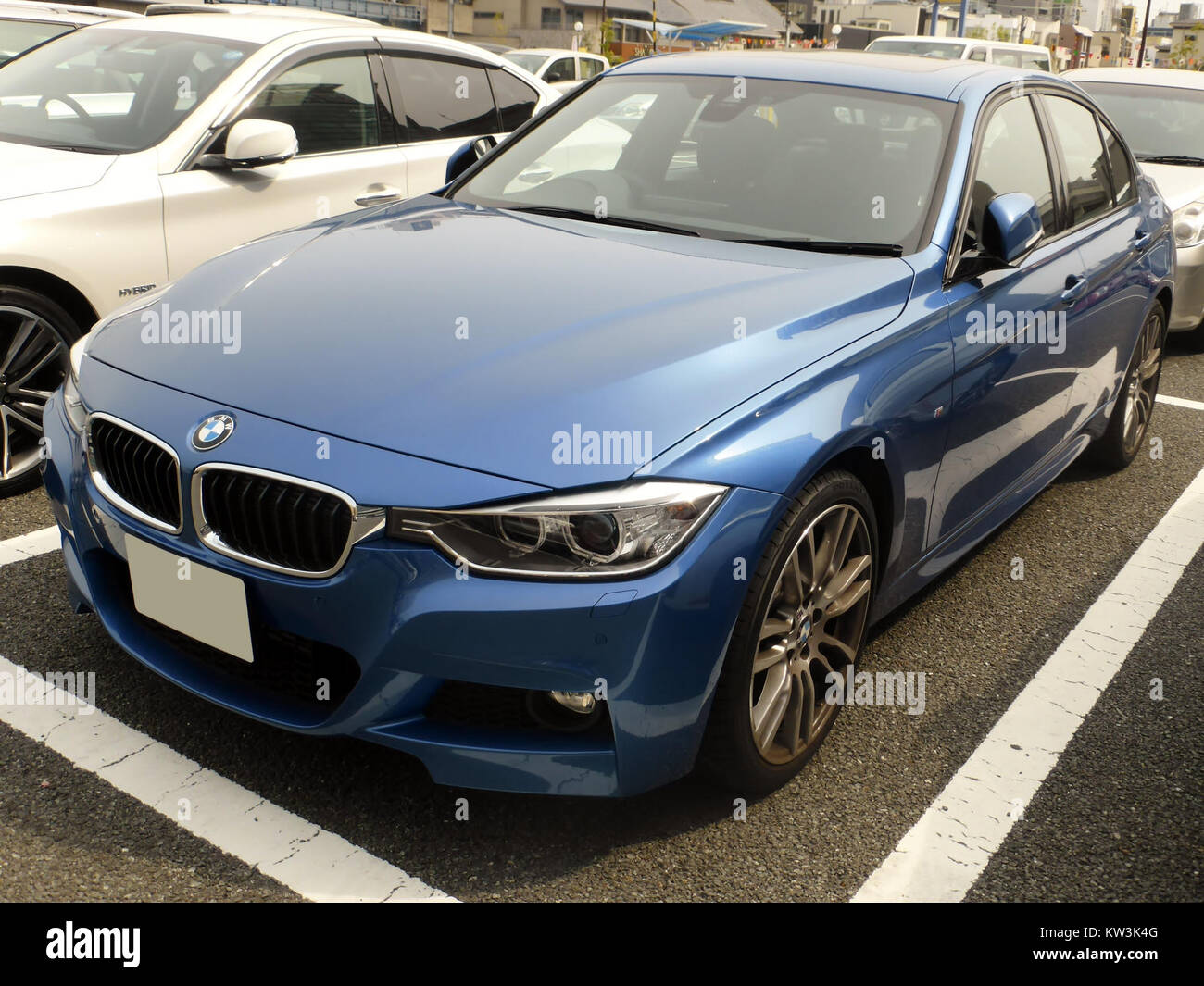 BMW ActiveHybrid 3 F30 front Stock Photo Alamy