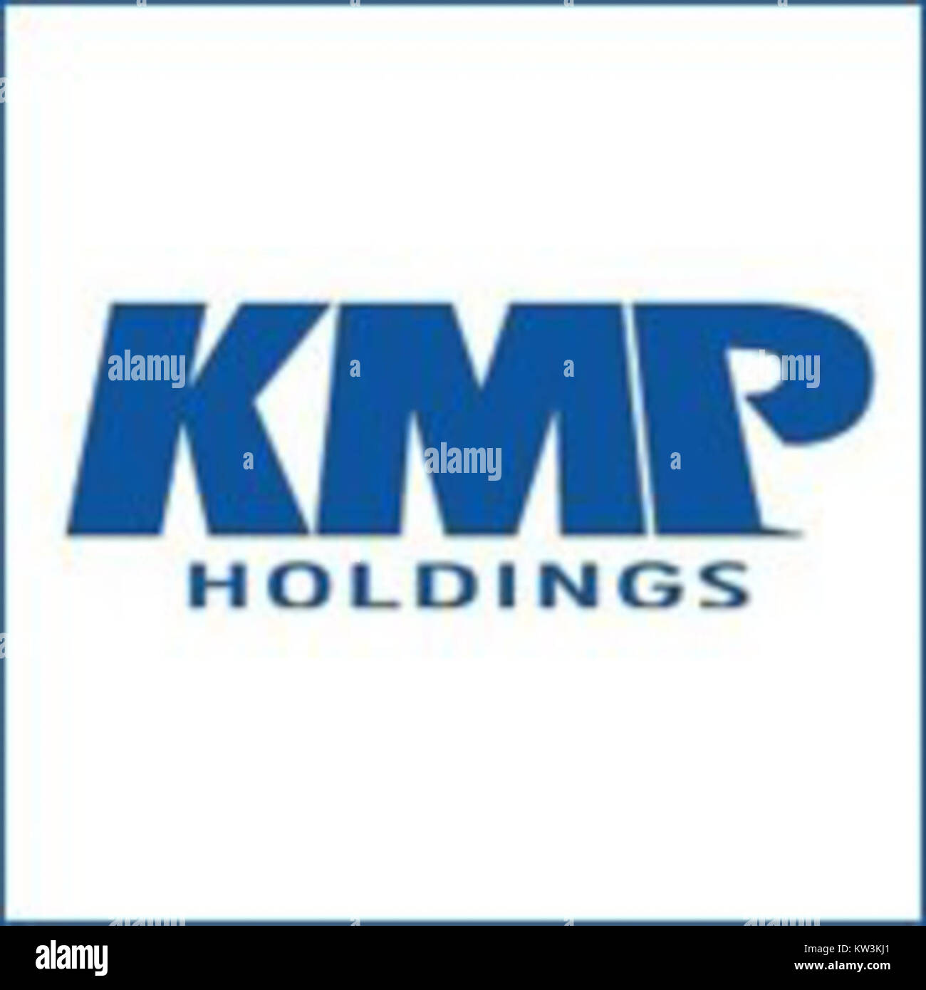 Logo of KMP Holdings Stock Photo - Alamy