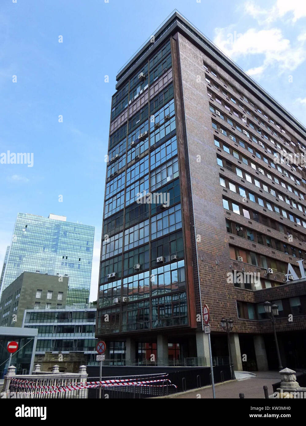 Bilbao   Edificio Albia Stock Photo