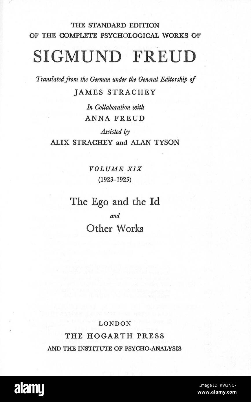 Standard Edition XIX Stock Photo Alamy