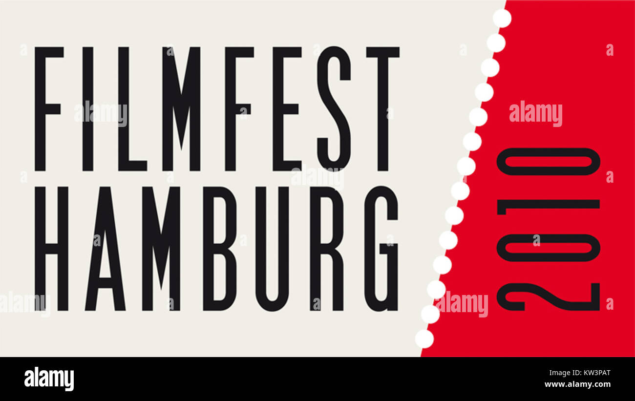 Logo Filmfest Hamburg 2010 Stock Photo
