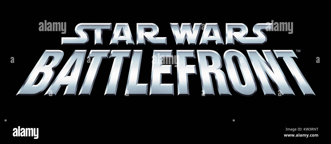 Logo Star Wars Battlefront Stock Photo