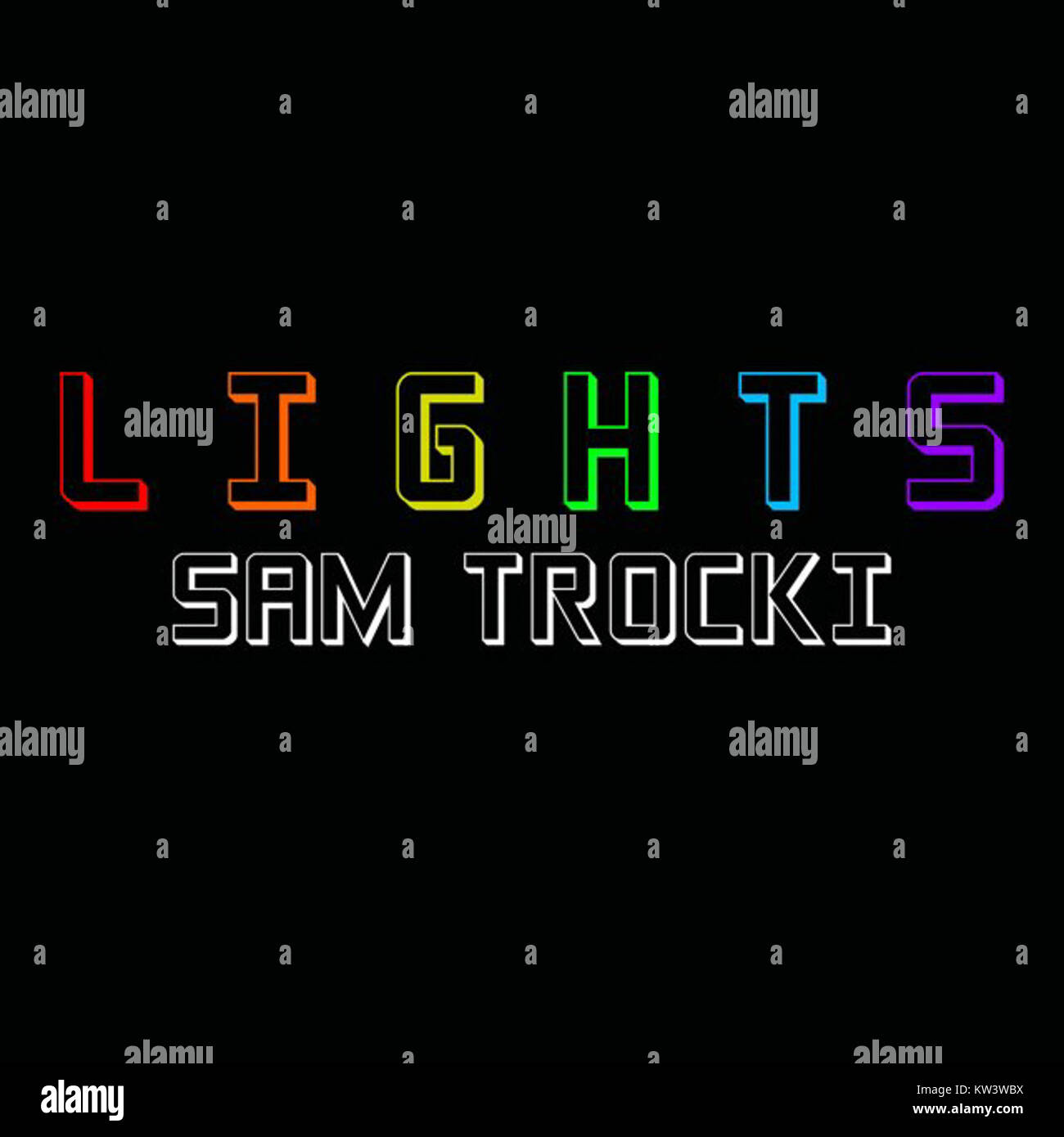 Lights Album Cover Stock Photo Alamy