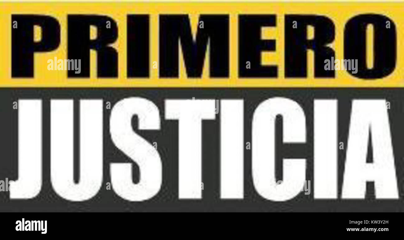 Primero Justicia logo Stock Photo Alamy
