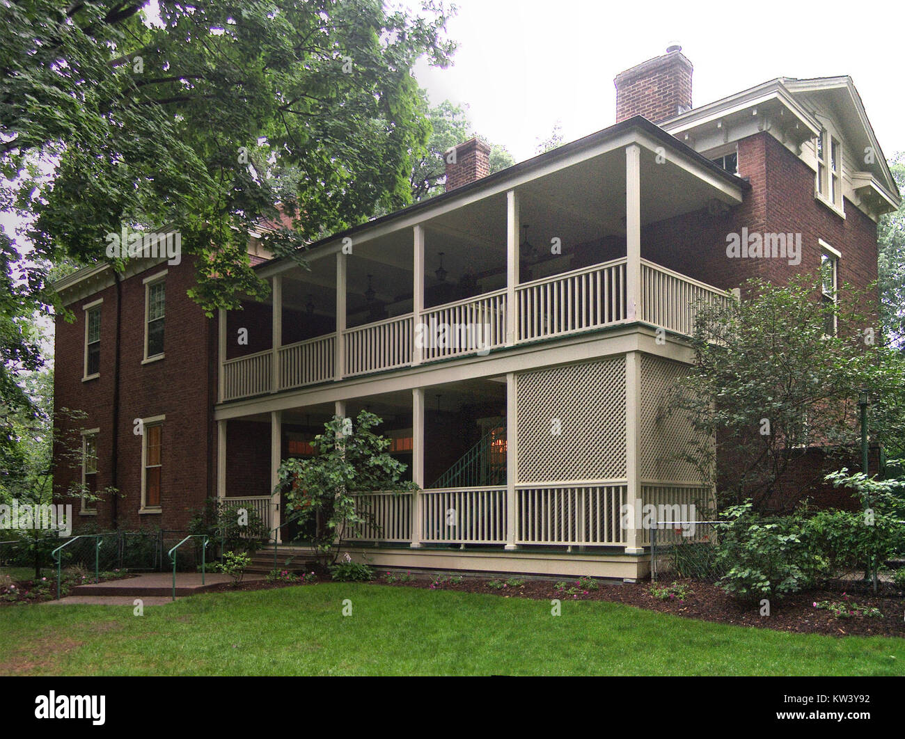 Bigham House, Chatham Village, 2015 06 25, 03 Stock Photo Alamy