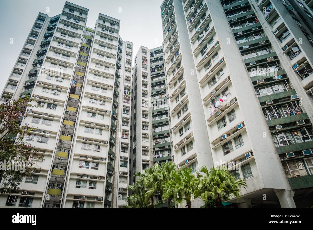 hong kong apartments Stock Photo Alamy