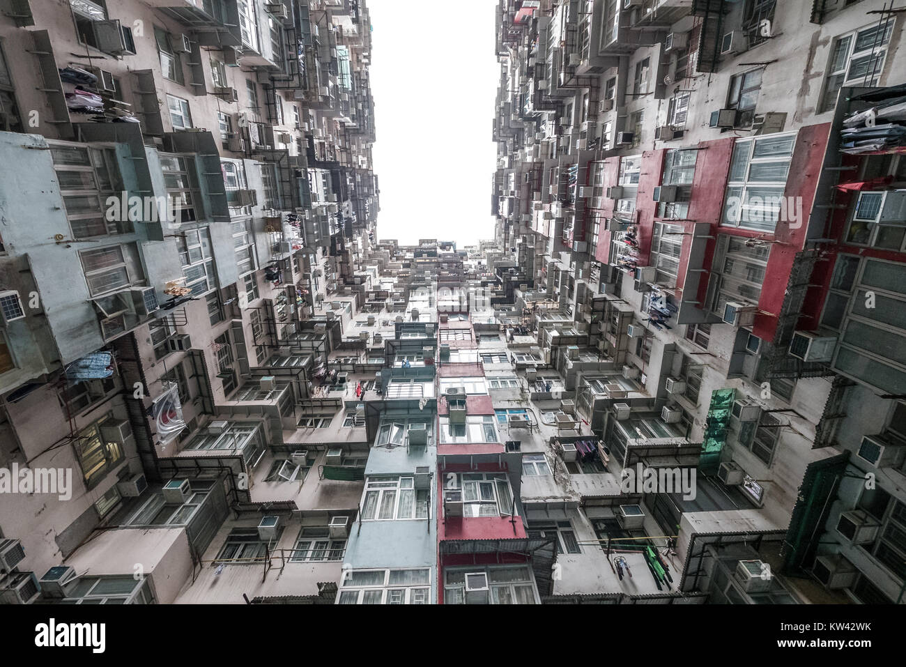 hong kong apartment buildings Stock Photo Alamy