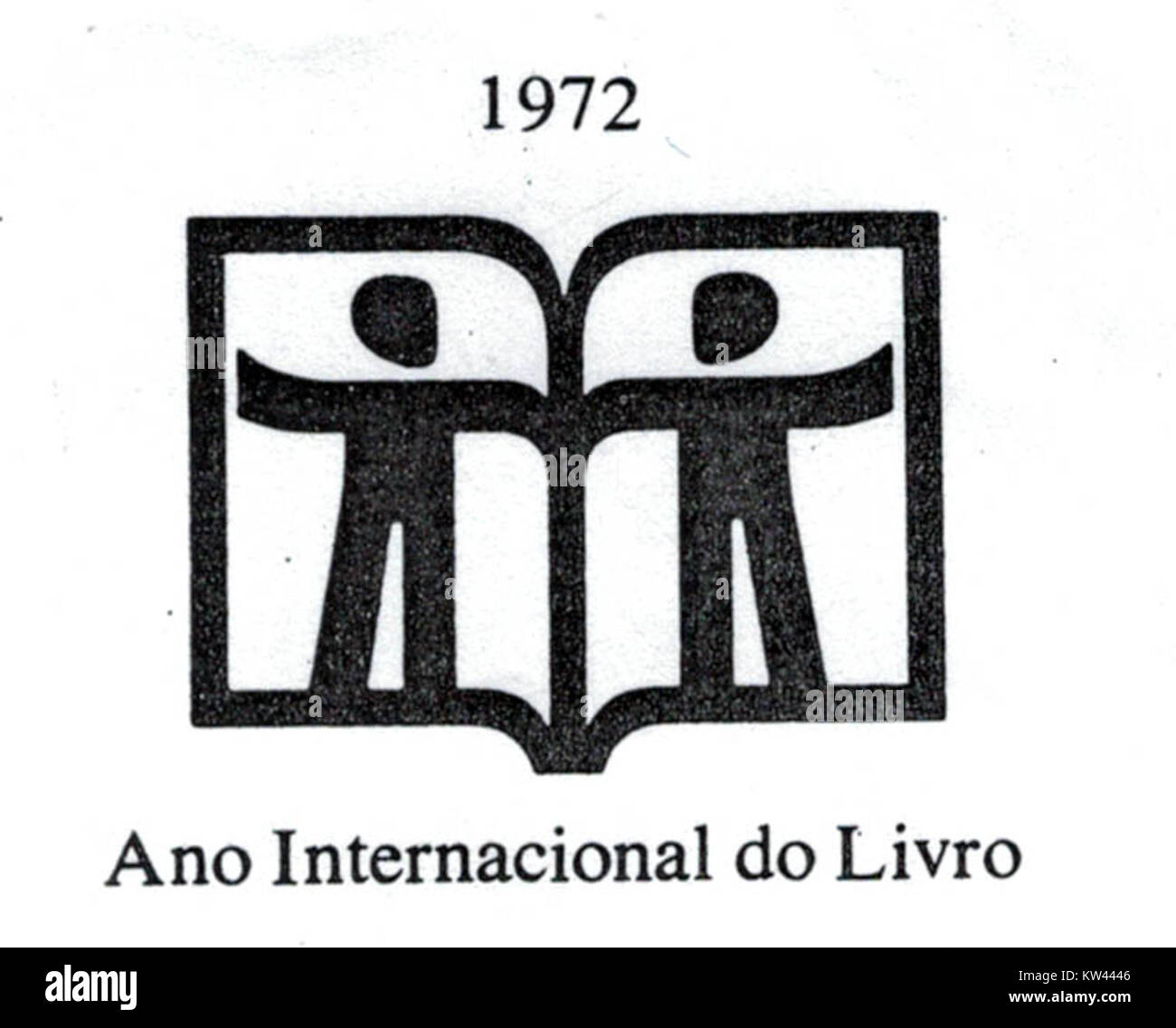 International Book Year 1972 LOGO Stock Photo Alamy