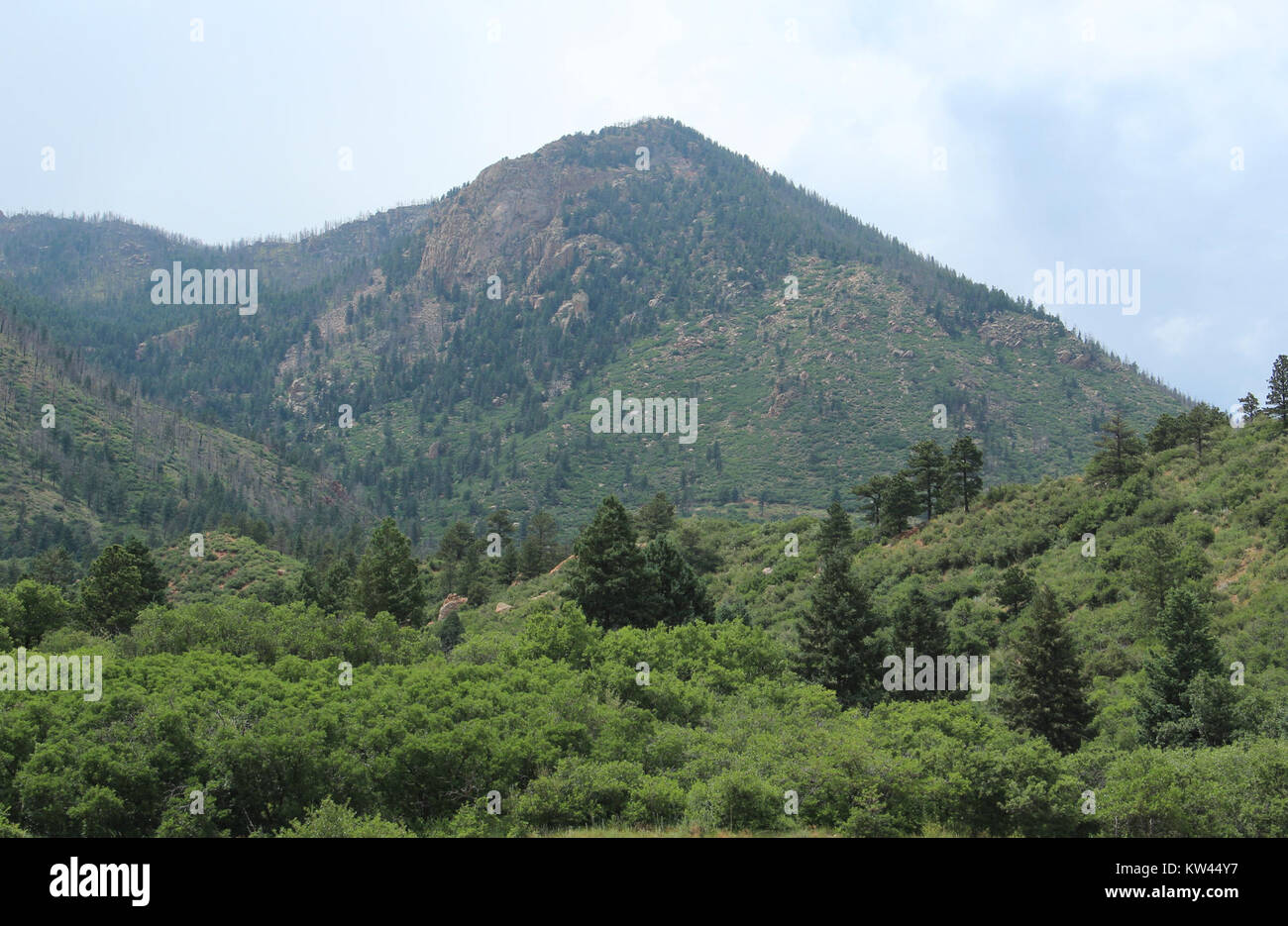 Blodgett Peak seen from the Blodgett Peak Open Space Stock Photo Alamy