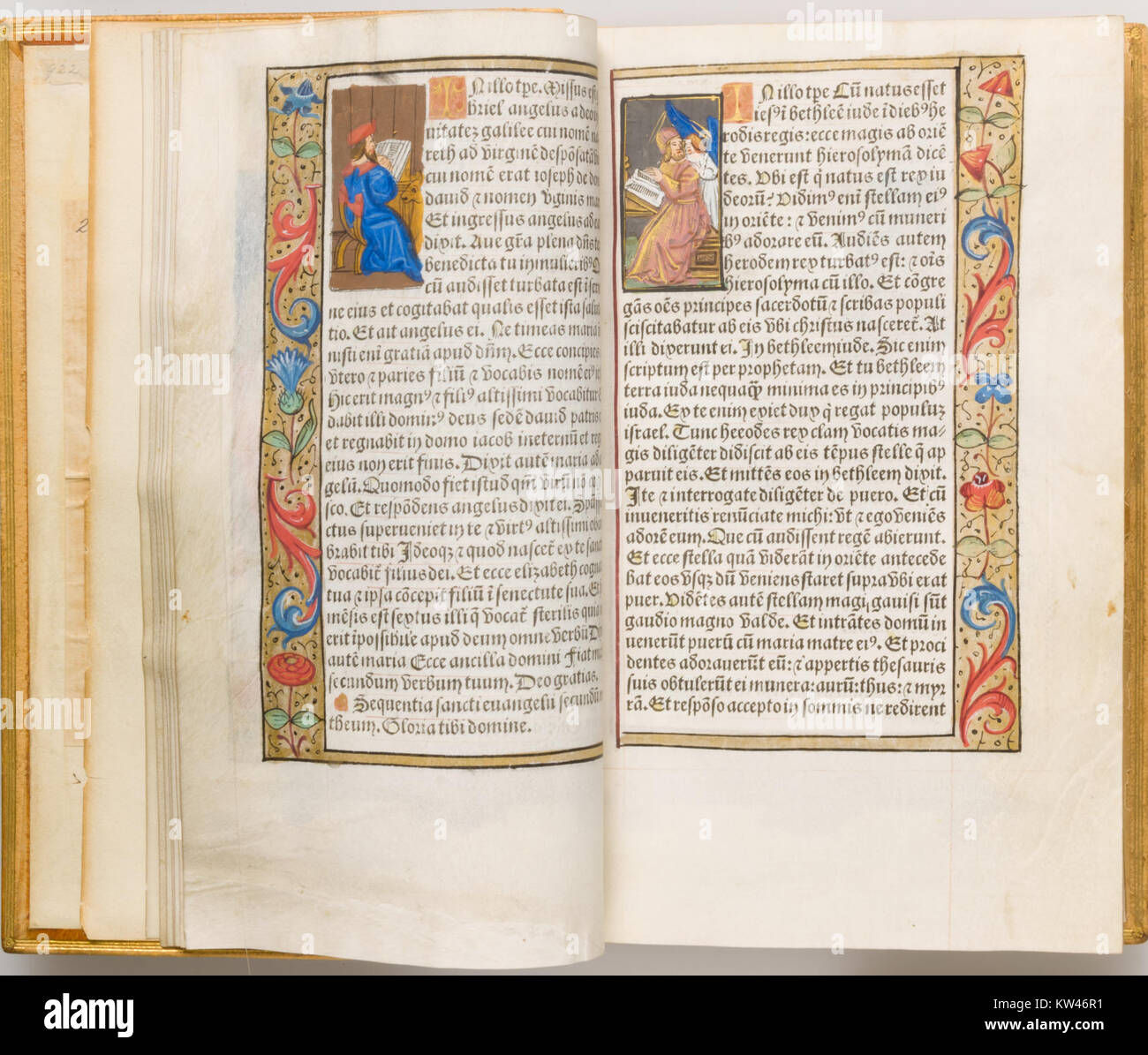 Book of Hours MET LC 89 27 4 s04 Stock Photo - Alamy