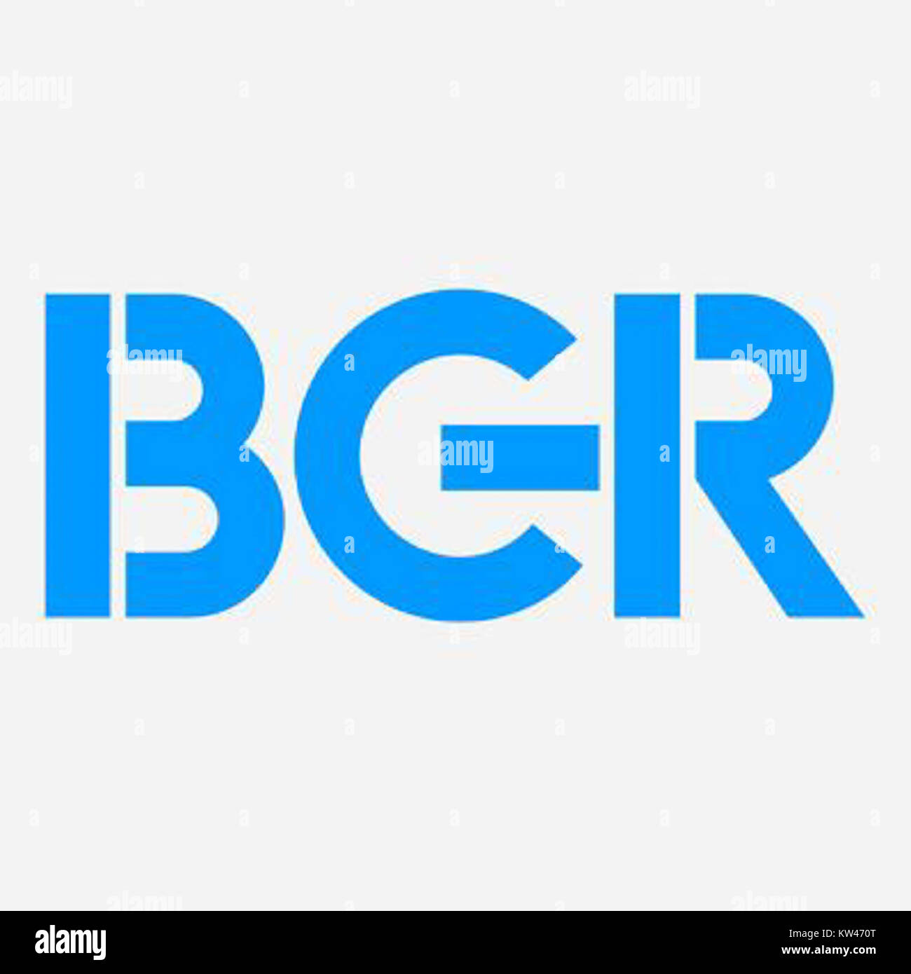 Logo of Boy Genius Report Stock Photo Alamy