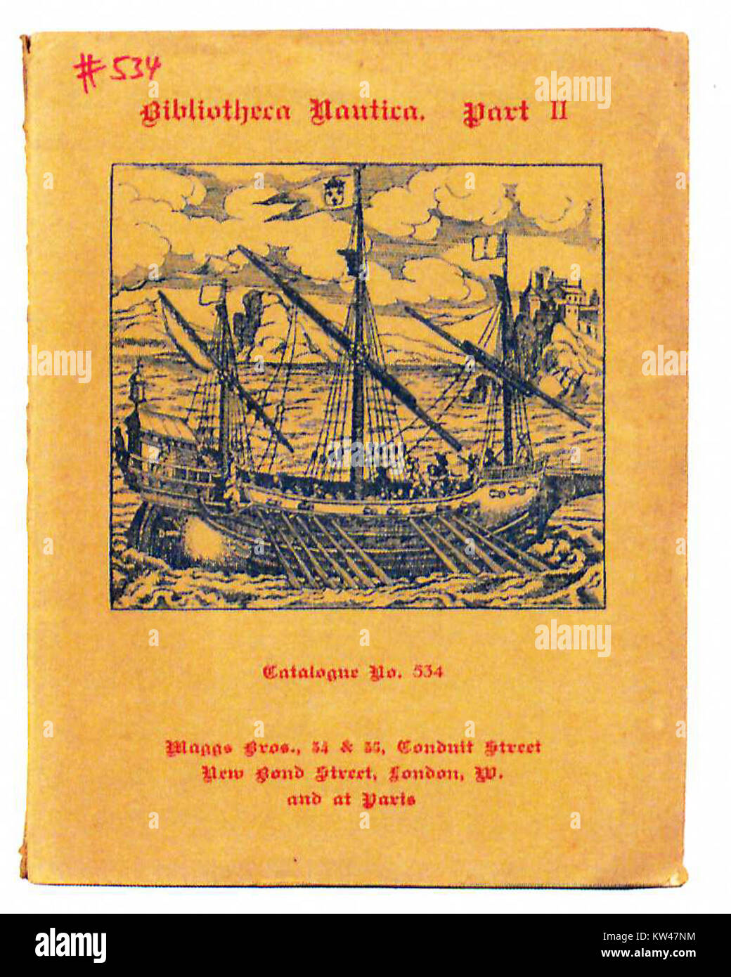 Maggs Bros Ltd Catalogue 534, published in 1930, is a historical