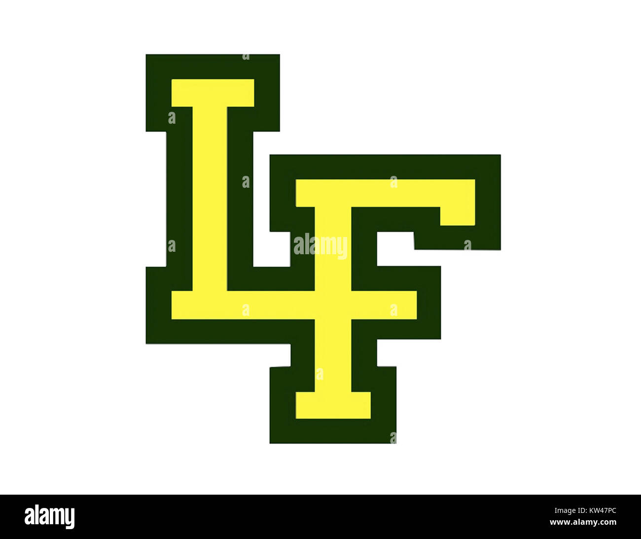 Livermore Falls High School logo Stock Photo Alamy