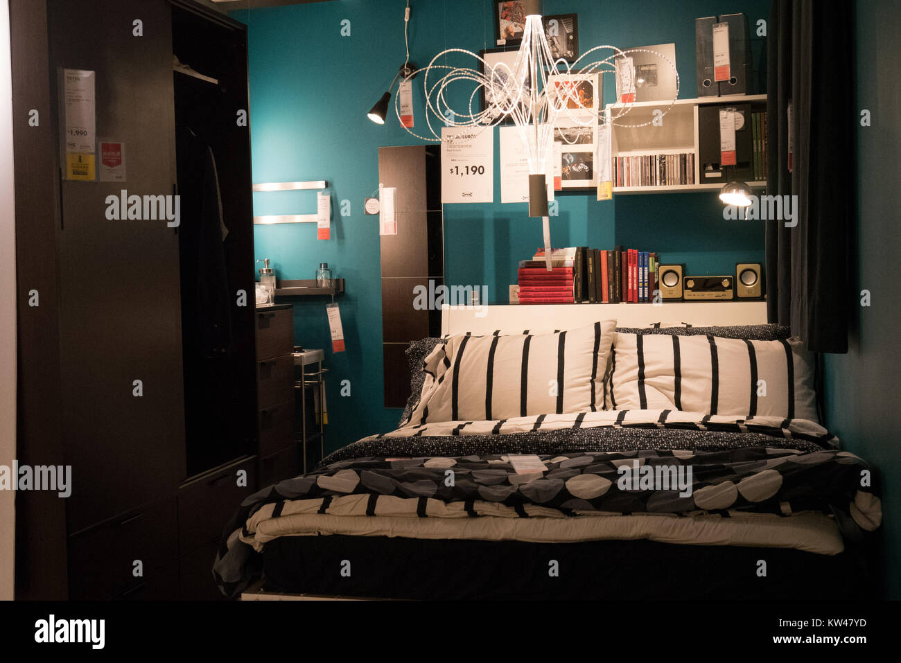 Ikea bed hi-res stock photography and images - Alamy