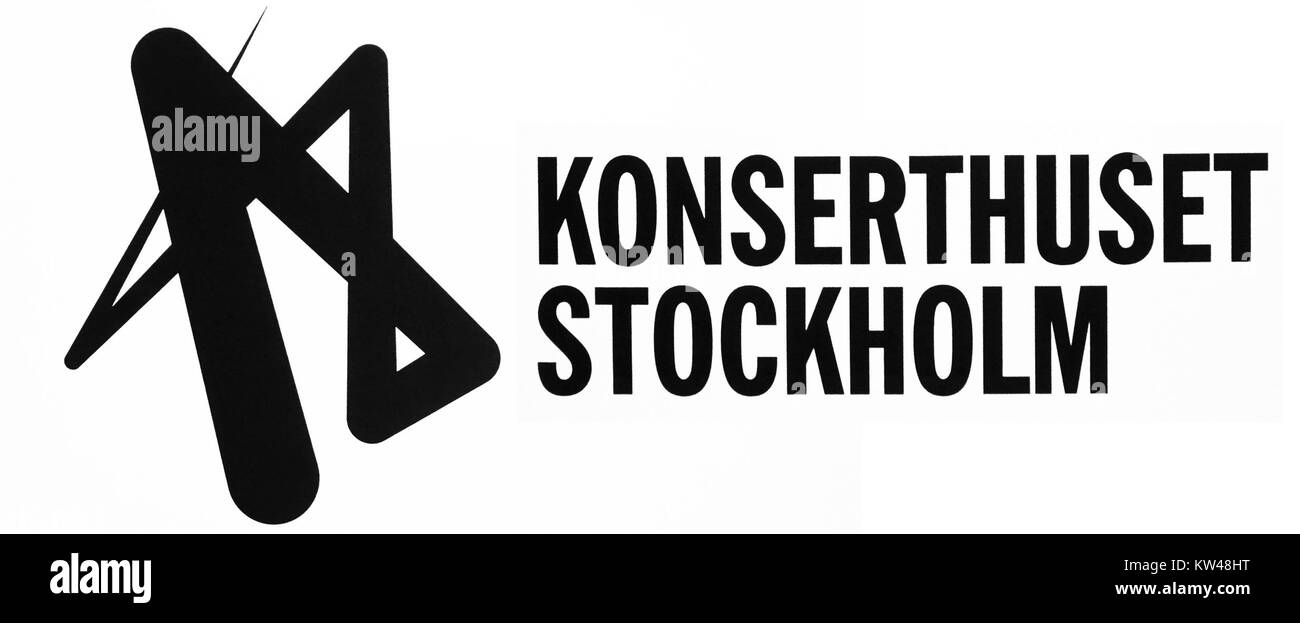 Konserthuset Stockholm logo Stock Photo