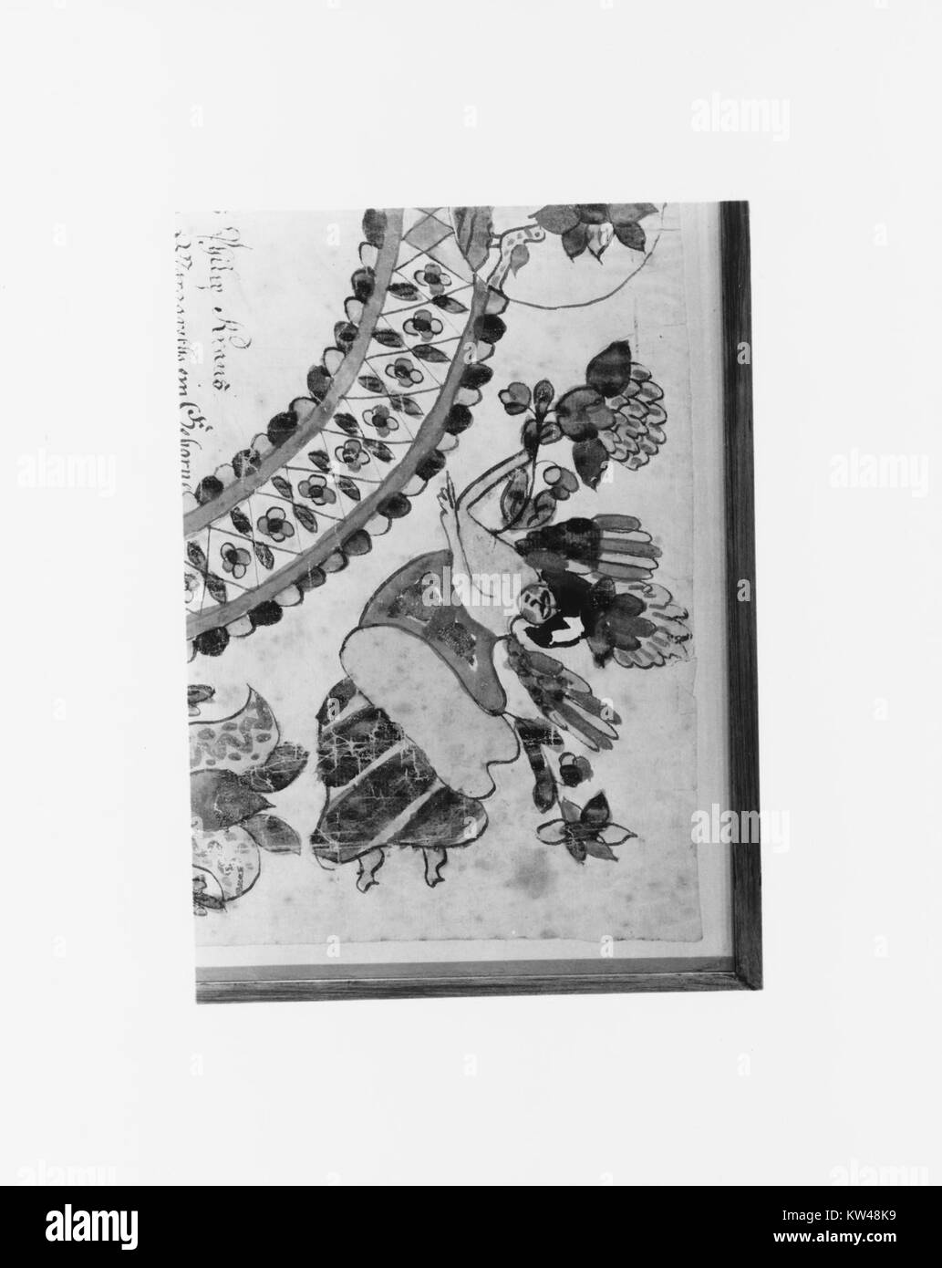 Birth and Baptismal Certificate MET 132380 Stock Photo Alamy