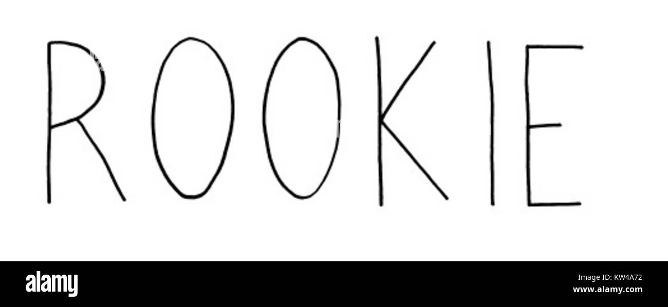 Logo of Rookie Magazine Stock Photo - Alamy